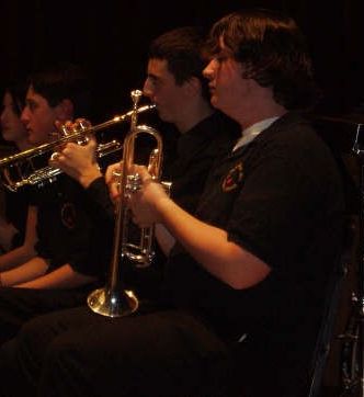 Me in Jazz Ensemble in high school