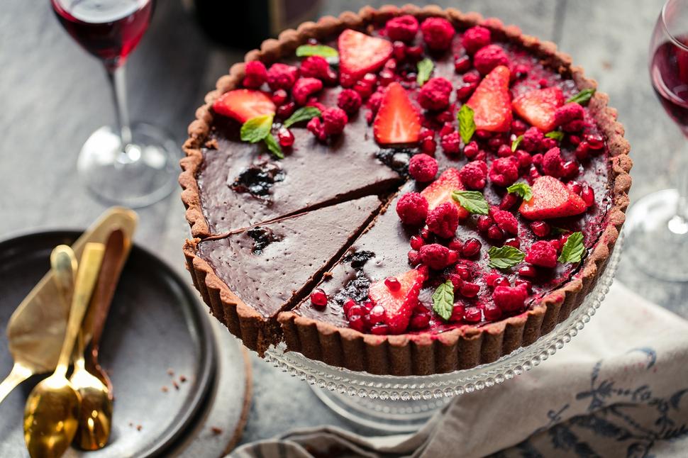 chocolate tart