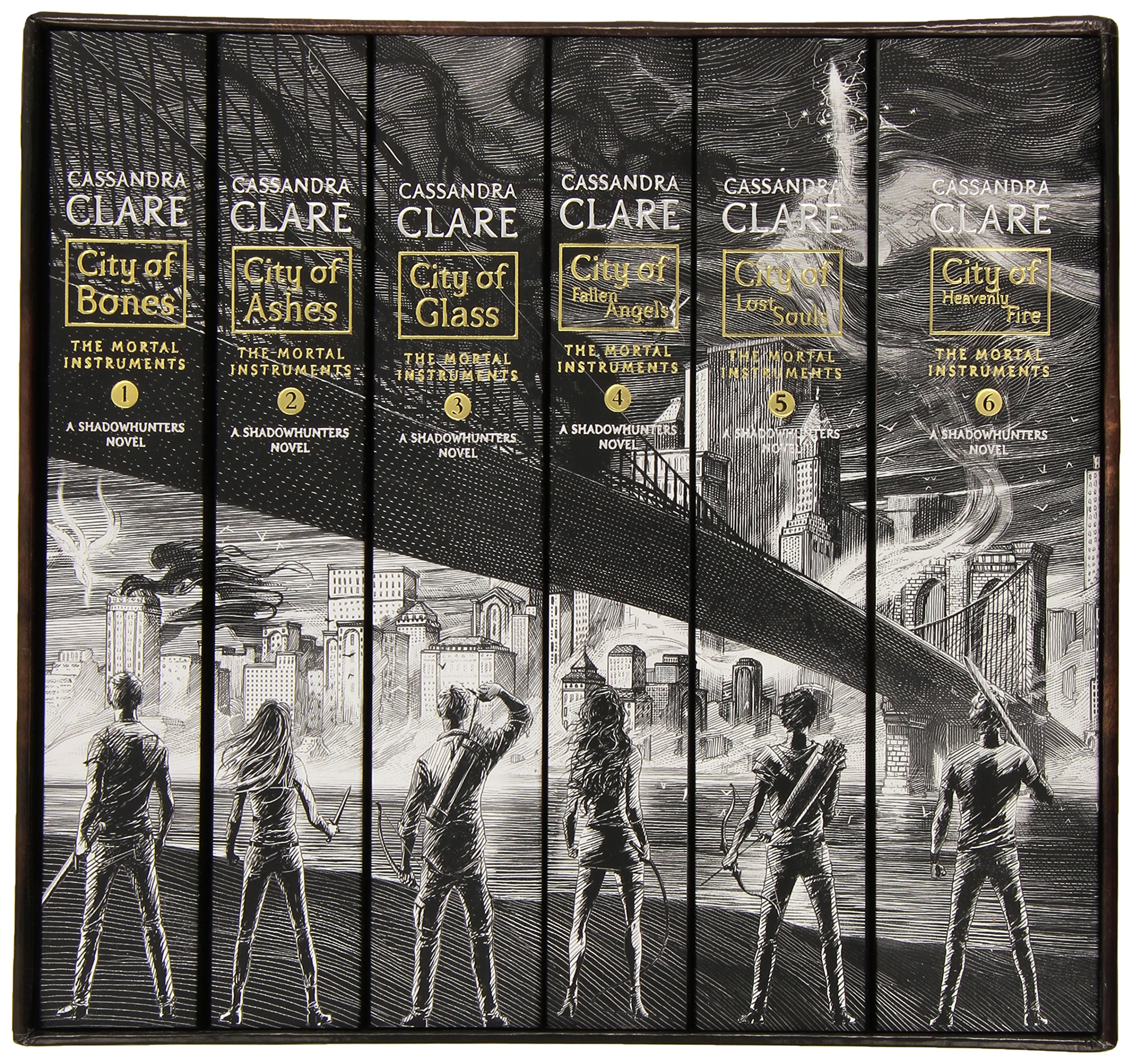 Cassandra Clare The Mortal Instruments: A Shadowhunters Collection 7 Books  Set (Bones, Ashes, Glass, Fallen Angels, Lost Souls, Heavenly Fire + The