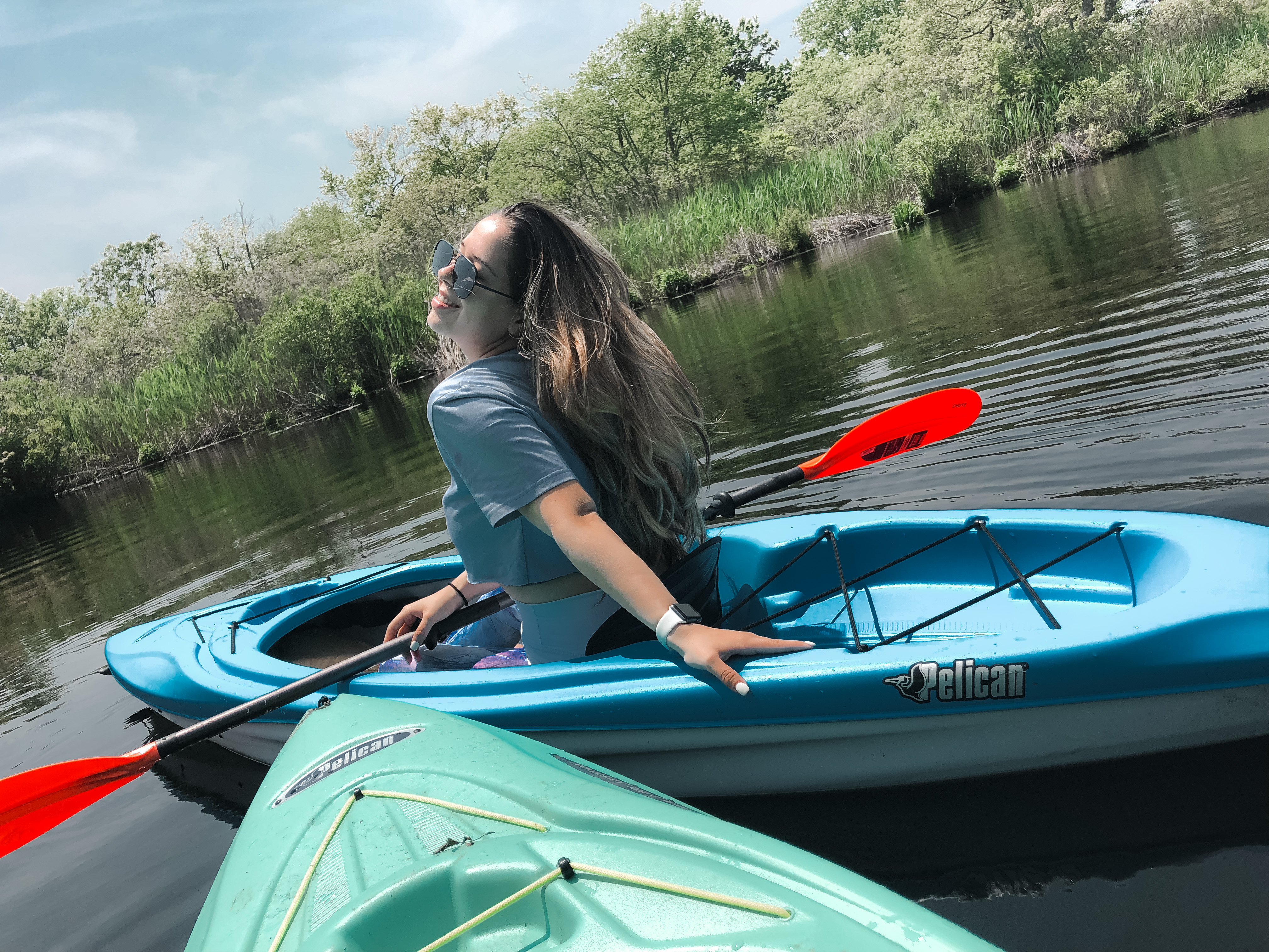 kayaking