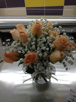 Rose Arrangement 1 - Angle 2