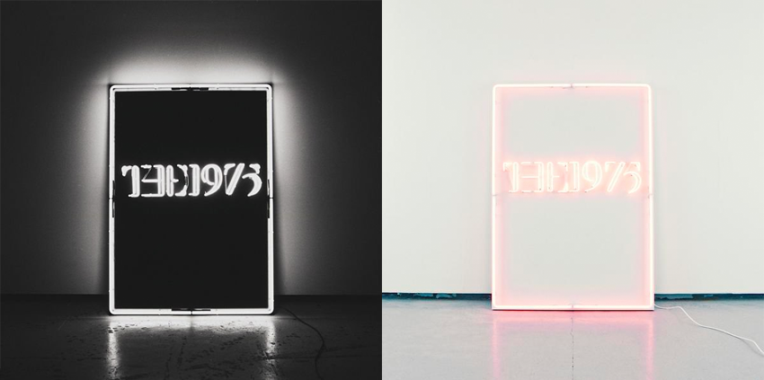 the 1975 logo black