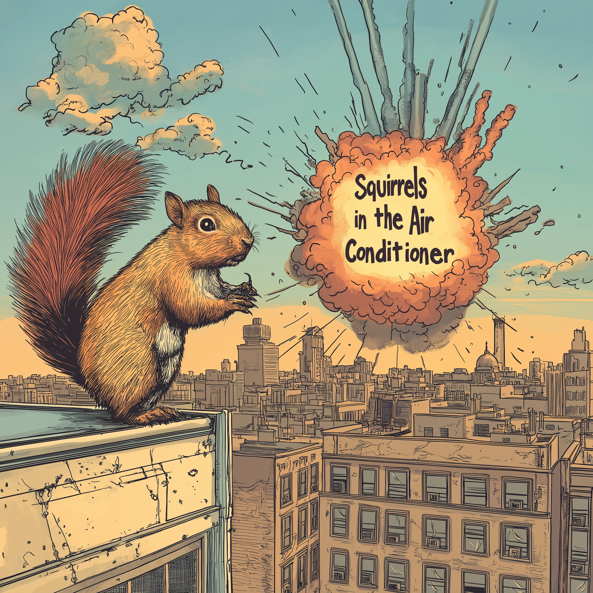Squirrels in the Air Conditioner Book Cover