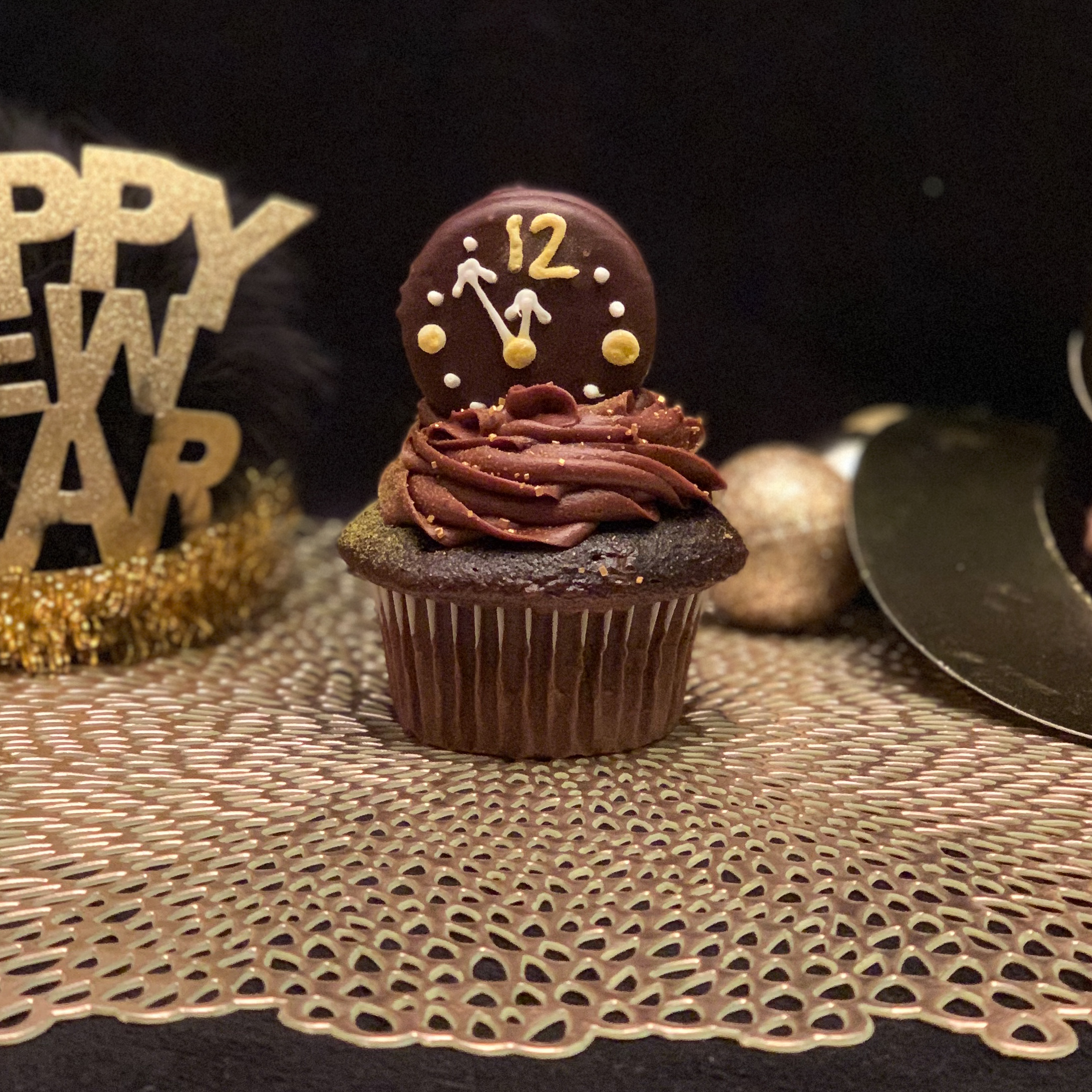 Countdown to New Years Cupcake