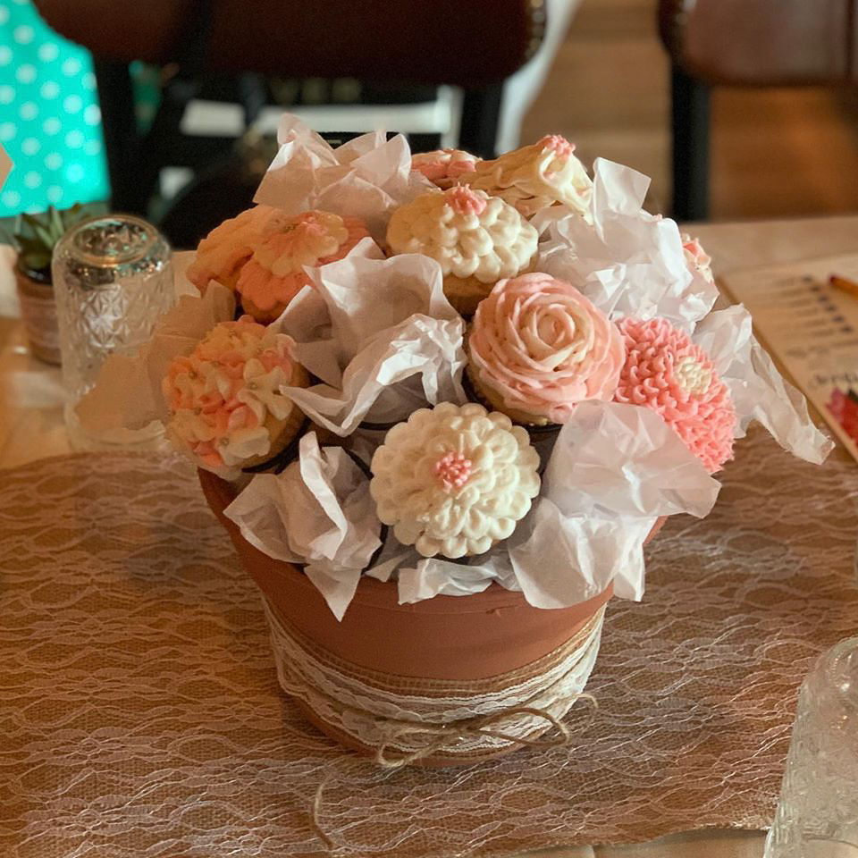 Flower Cupcake Bouquet