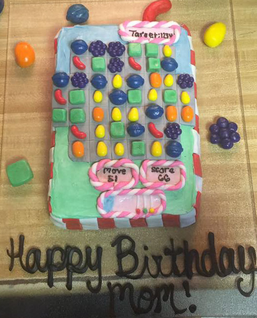 Candy Crush Cake