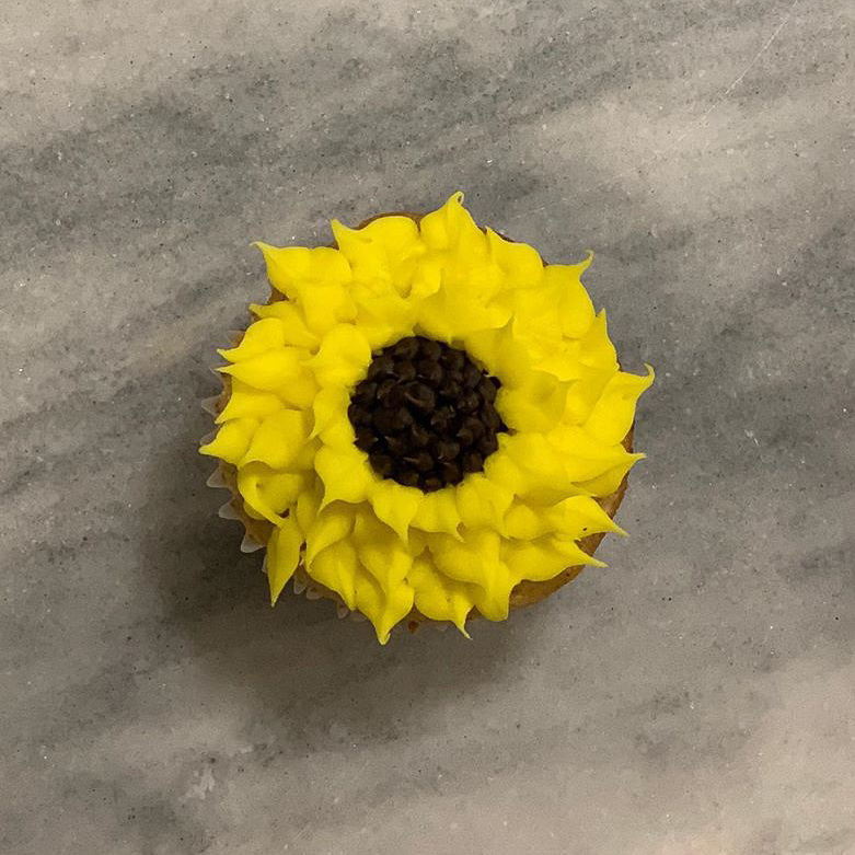 Sunflower Cupcake