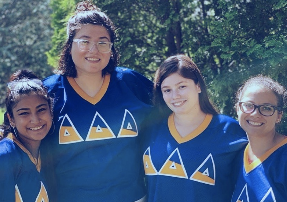 photo of sisters in jerseys