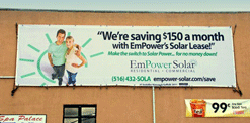 EmPower Solar Banner, 2012