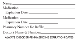 Expiration Sticker, 2014