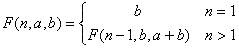 Fibonacci Number Tail Recursion