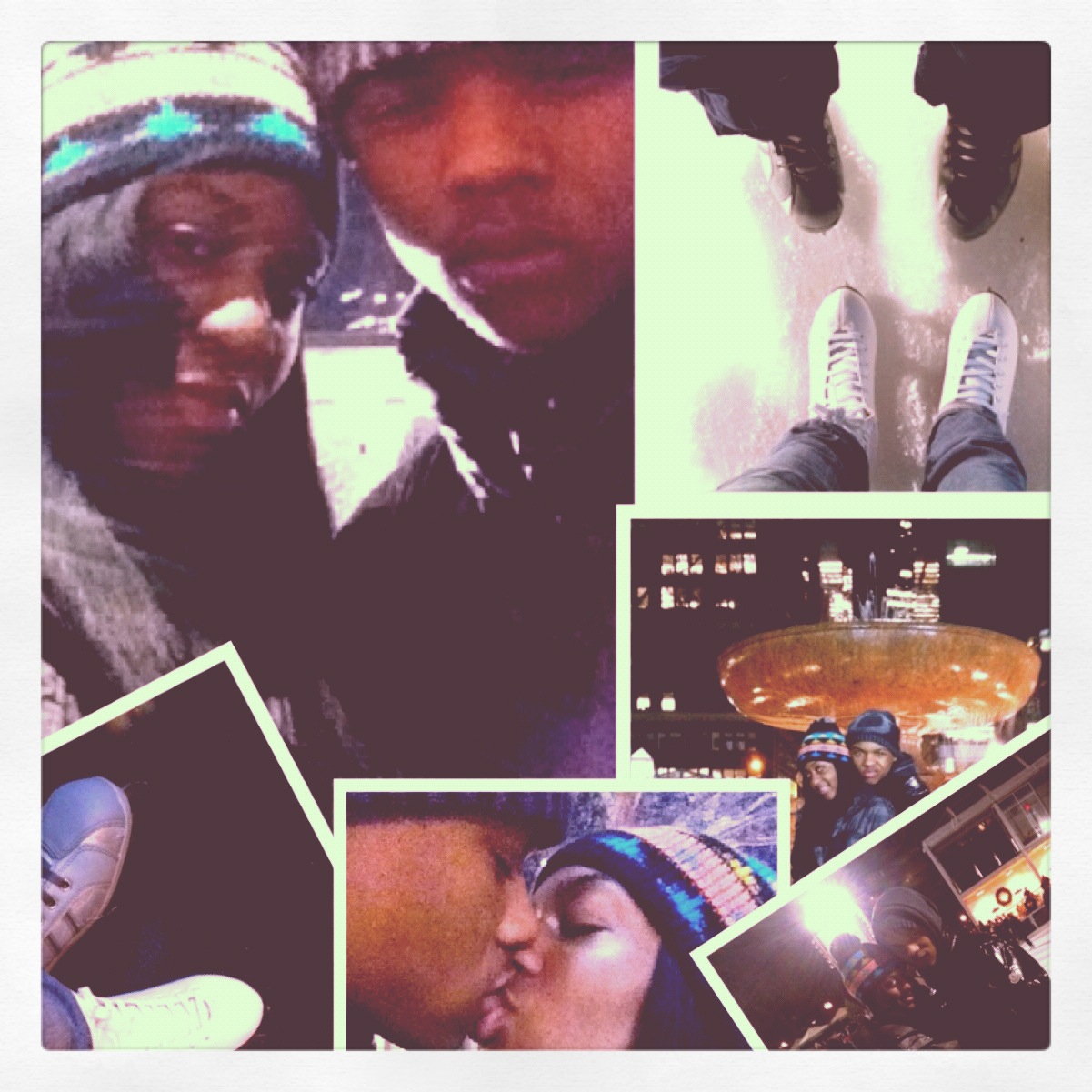 couple collage