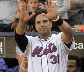 Mikes last game as a Met